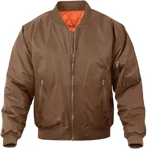 MAGNIVIT Men's Bomber Jacket Casual Fall Winter Military Jacket and Coats Outwear
