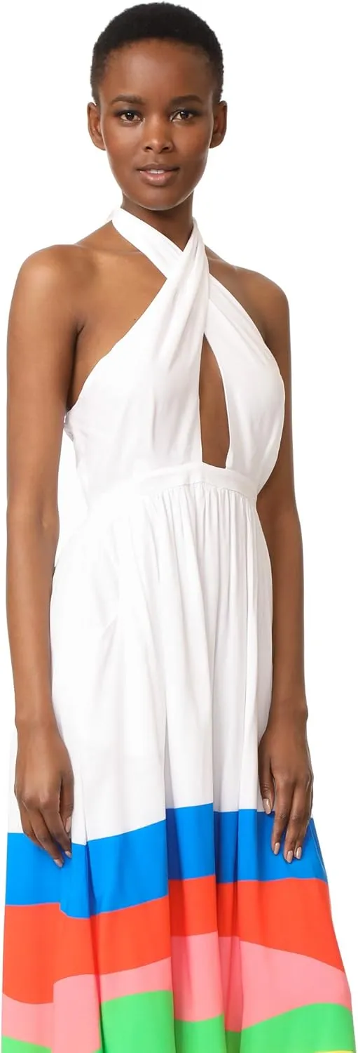 Mara Hoffman Women's Standard Beach Ball Halter Midi Dress Cover Up