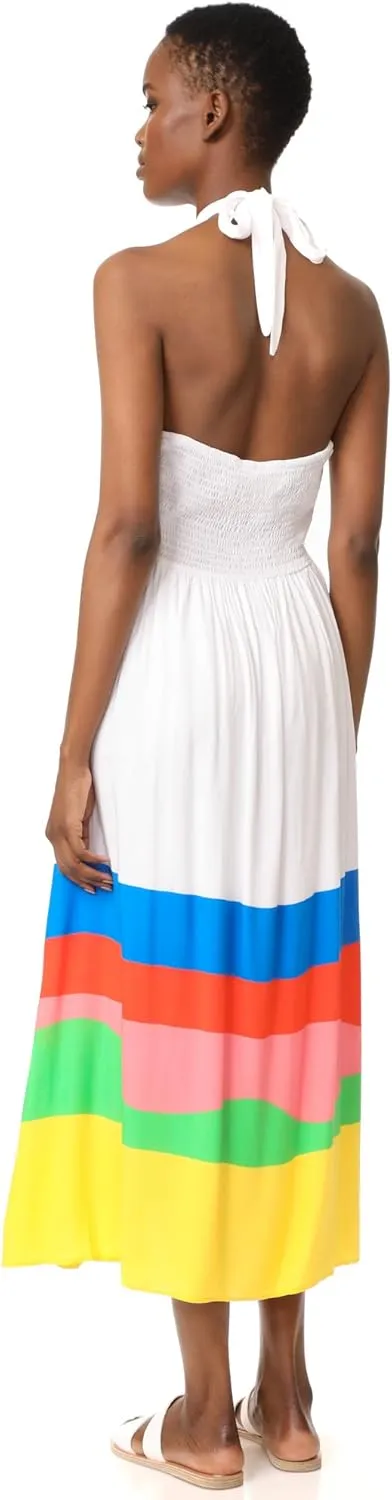 Mara Hoffman Women's Standard Beach Ball Halter Midi Dress Cover Up