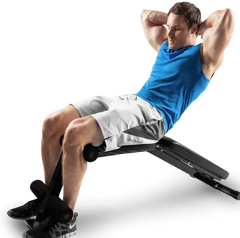 Marcy Multi-Position Adjustable Utility Bench for Home Gym Weightlifting and Strength Training