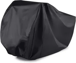 Maveek Bicycle Cover Waterproof Outdoor Storage Bike Cover, Rain Snow Wind Proof Tarp Tent Shed Dust Dirt Resistant All Weather Cycle Protection UV Summer Indoor Garage