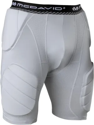 McDavid Football Girdle for Men - Durable & Breathable 5-Pad Girdle with Hard-Shell Thigh Guards for Padded Support, Ideal for Football & Lacrosse (Adult)
