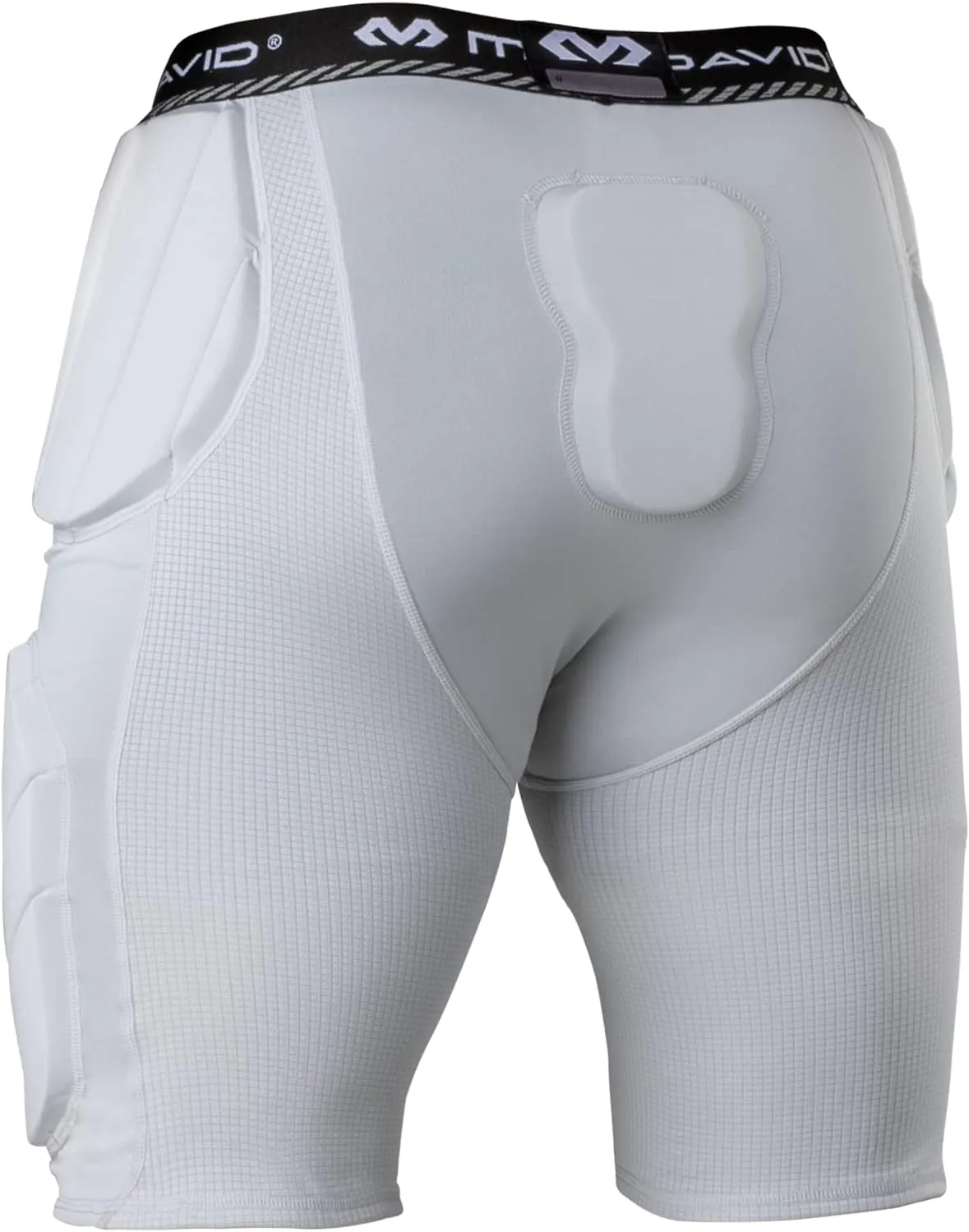 McDavid Football Girdle for Men - Durable & Breathable 5-Pad Girdle with Hard-Shell Thigh Guards for Padded Support, Ideal for Football & Lacrosse (Adult)