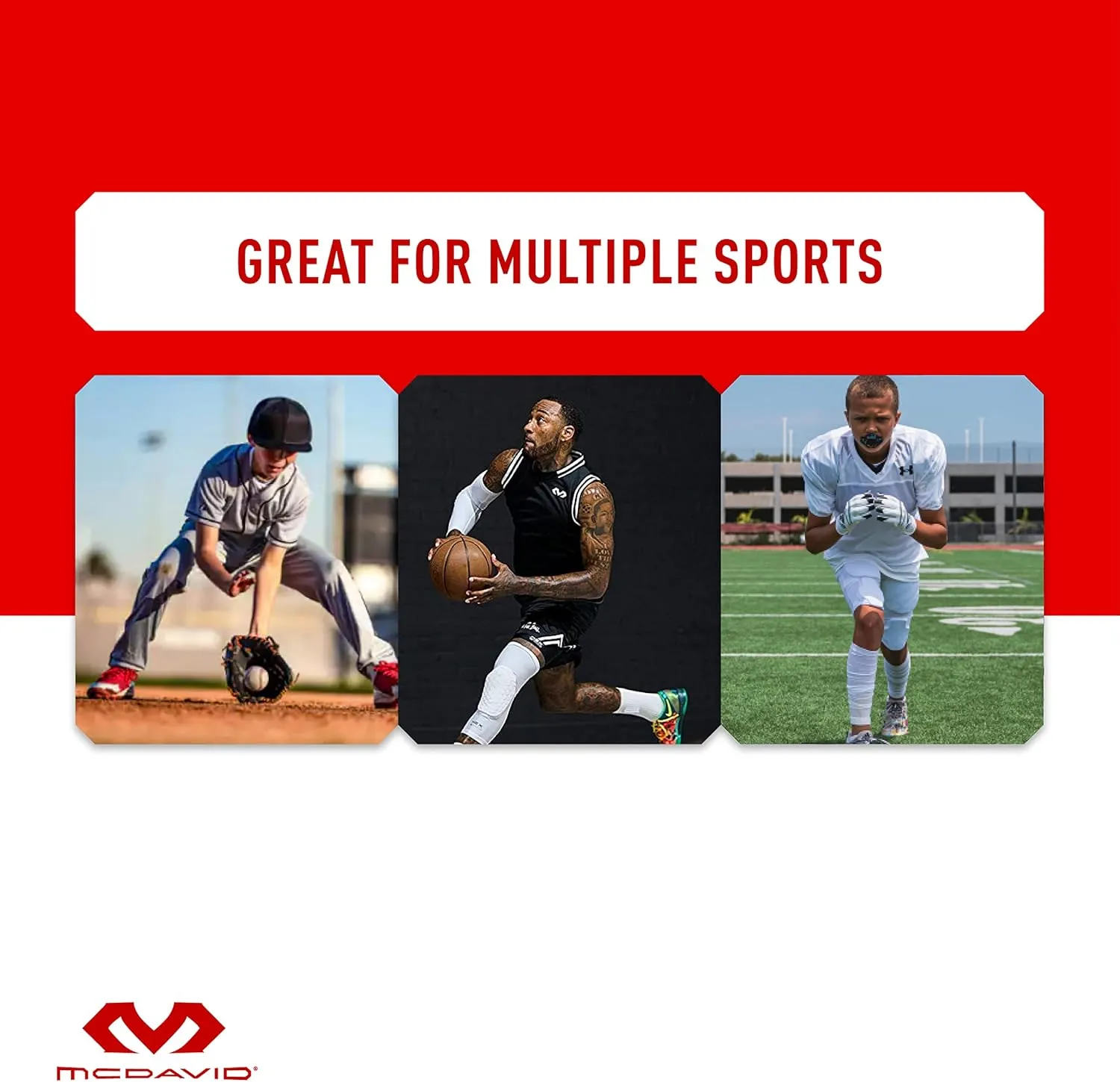 McDavid Hex Shell Shirt 2-Pad, Comfort & Protection from Hard Objects, Moisture-Wicking Technology, Great for Multiple Sports