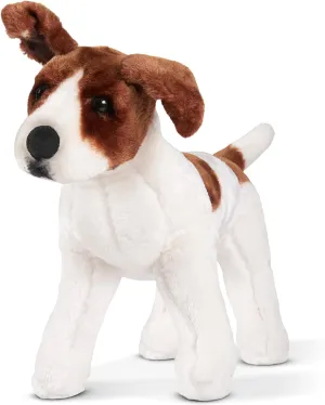 Melissa & Doug Giant Jack Russell Terrier - Lifelike Stuffed Animal Dog (over 12 inches tall)