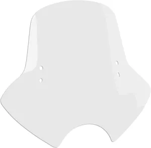 Memphis Shades Demon Windshield with Handlebar Mounting Kit (Clear)