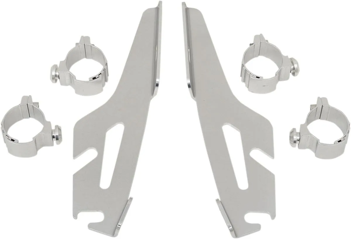 Memphis Shades Trigger-Lock Mounting Kit (Polished/Fats and Slim Windshields) Compatible with 08-15 Yamaha XV19CS