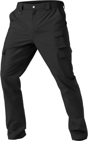 Men's Cargo Work Pants Water Resistant Tactical Pants 29"/31"/33" Lightweight Hiking Ripstop Pants Outdoor Apparel