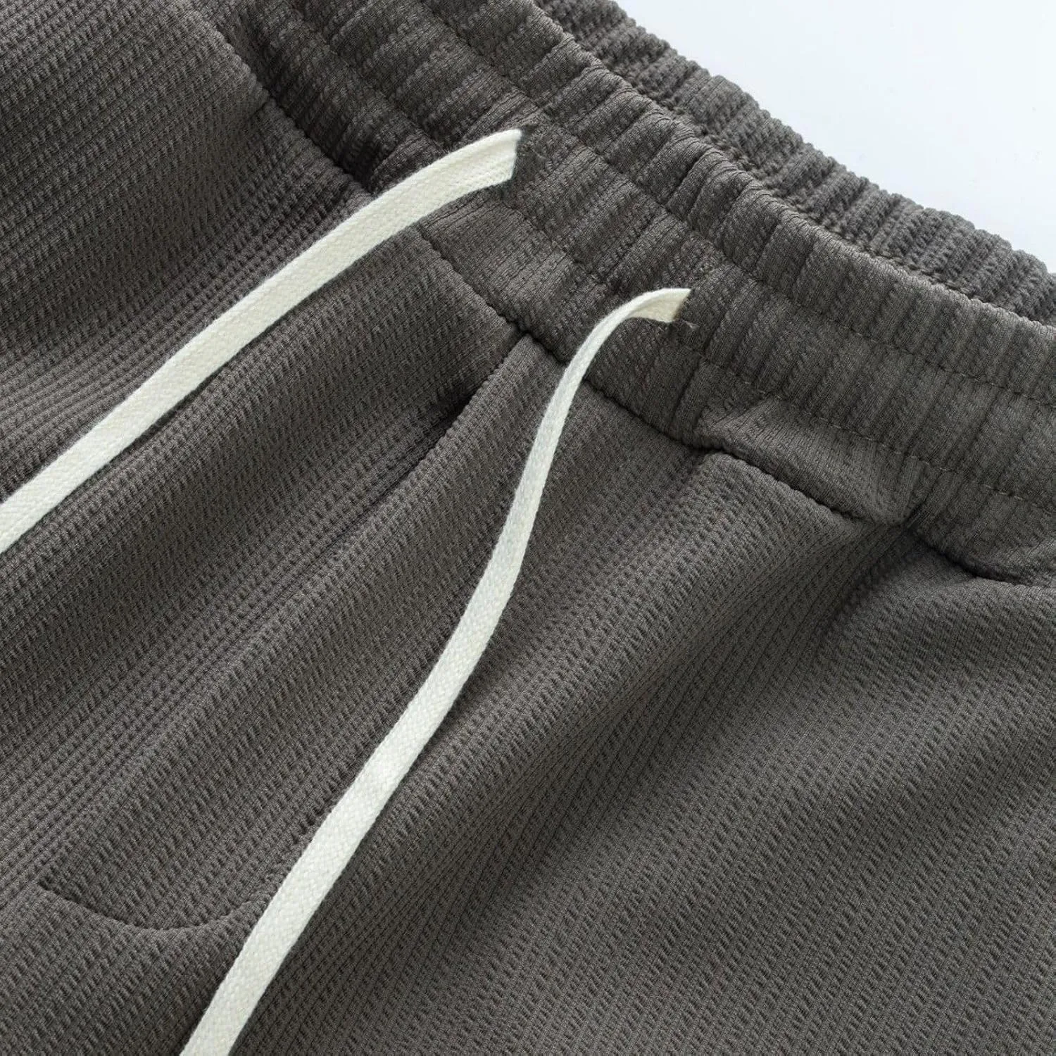 Mens Casual Summer Shorts Cargo Design Lightweight Stretch Waist Multi Pocket Outdoor Lounge Wear