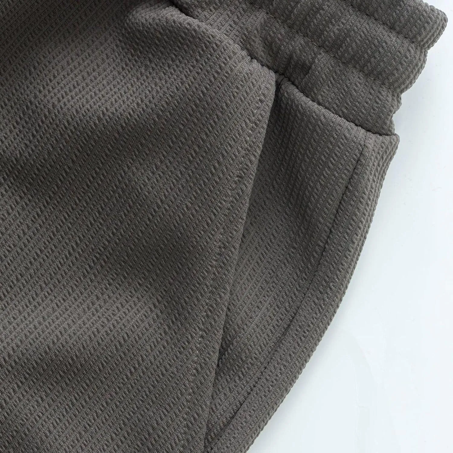 Mens Casual Summer Shorts Cargo Design Lightweight Stretch Waist Multi Pocket Outdoor Lounge Wear