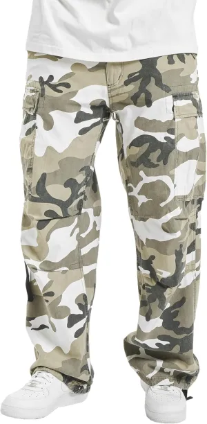 Men's Cotton Loose-fit Vintage Washed Look Multi Pocket Casual Cargo