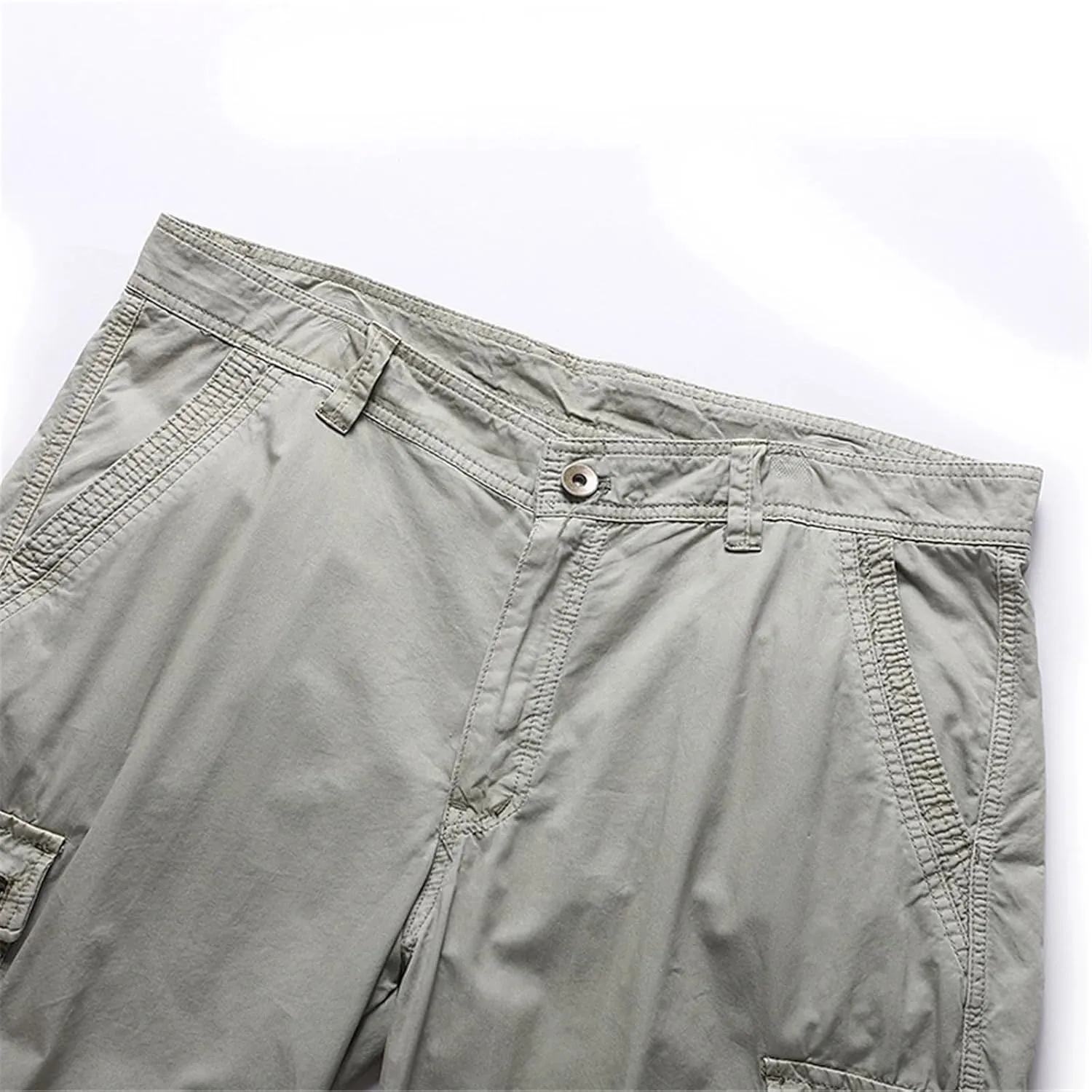 Men's Hiking Cargo Shorts Water Resistant Quick Dry Outdoor Tactical Shorts with Multi Pocket for Fishing Travel