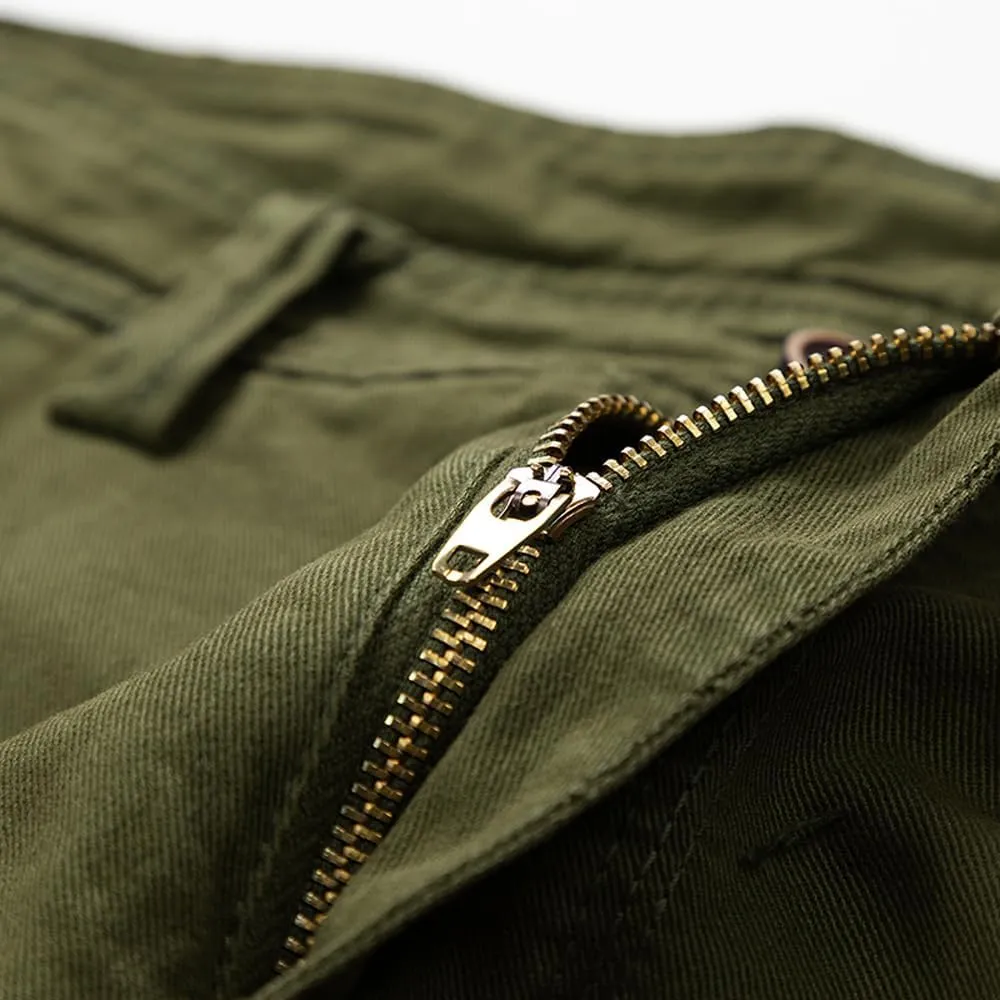 Men's Multi Pockets Military Cargo Shorts Summer Regular Fit Cotton Tactical Shorts
