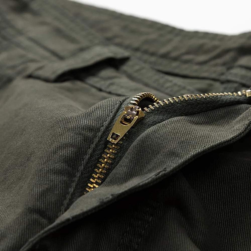 Men's Multi Pockets Military Cargo Shorts Summer Regular Fit Cotton Tactical Shorts