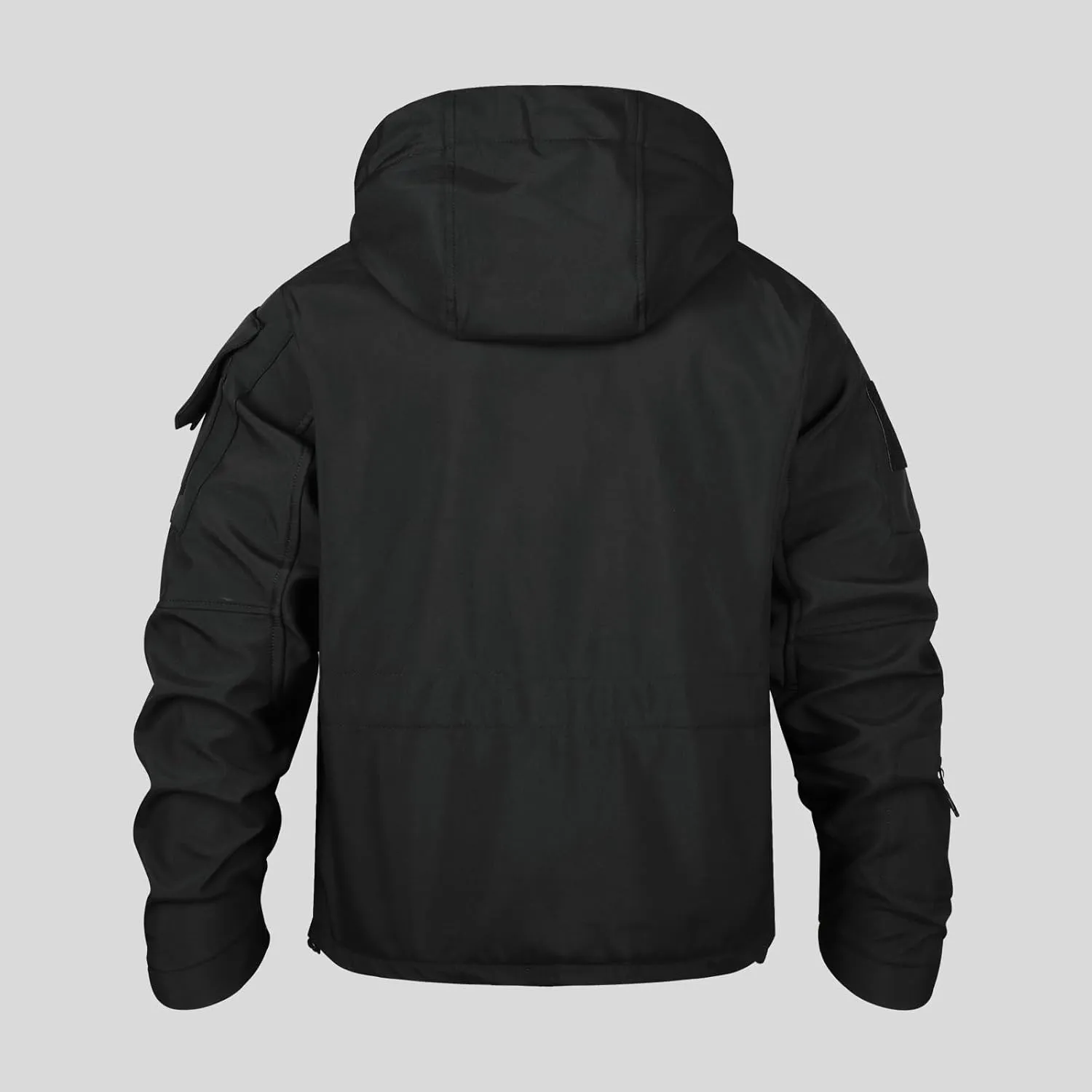 Men's Outdoor Tactical Jacket Softshell Waterproof Lightweight Windbreaker Multi Pockets Hunting Hiking Jackets