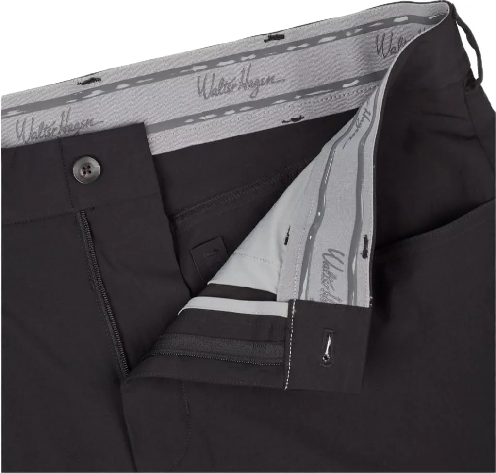 Mens P11, 5-Pocket Slim Fit Golf Pant, 34x32 - Black
