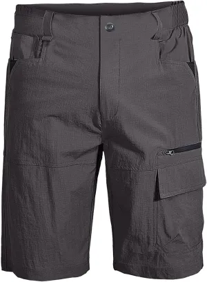 Men's Shorts Casual Cotton Buckle Zipper Multi Pocket Cargo Shorts 6 Inch Inseam Regular Big and Tall Work Shorts