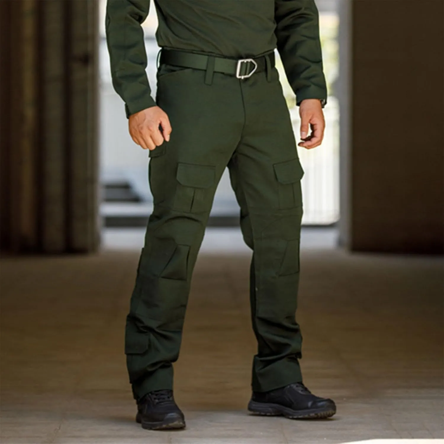 Men's Tactical Cargo Pants, Ripstop Water Resistant Cargo Work Pants for Men, Stretch Hiking Pants with Multi Pockets