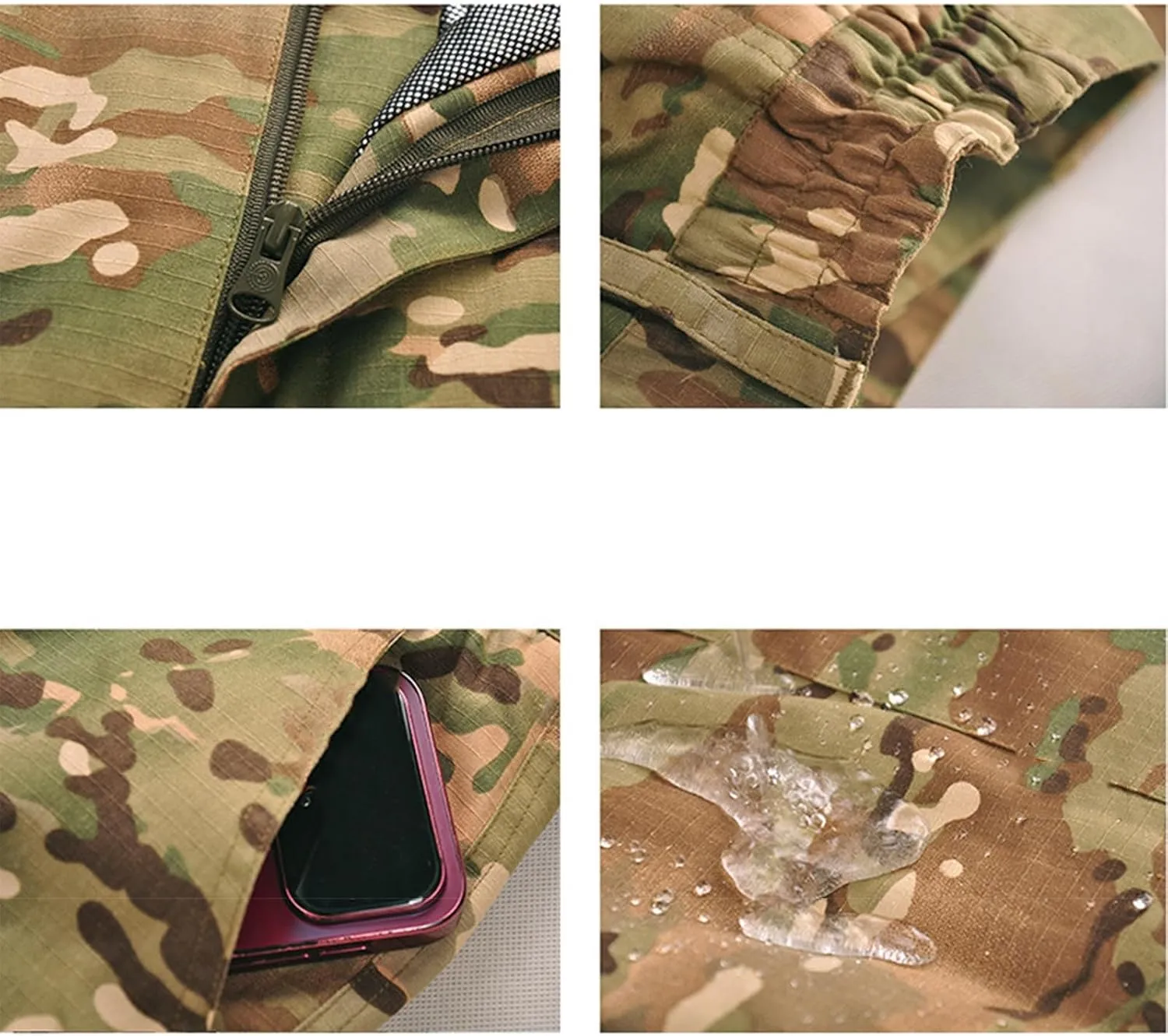 Men’s Tactical Uniforms Suit,Warm Winter Windproof Clothing Set, Waterproof Snow Ski Jacket and Pants