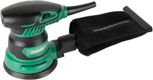 Metabo HPT 5-Inch Random Orbit Sander | Variable Speed | Powerful 230W 2.8 Amp Motor | Soft Elastomer Grip | Includes 2 Pieces of Sanding Paper, Dust Bag, Vacuum Adapter | 5-Year Warranty | SV13YST