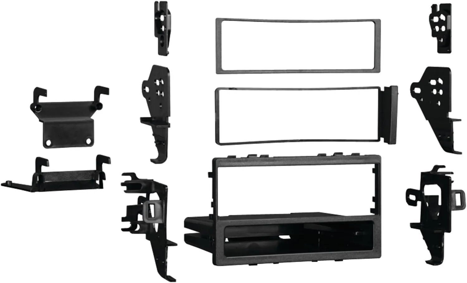 Metra Electronics 99-7898 Dash Kit For Honda Multikit88-Up, Black