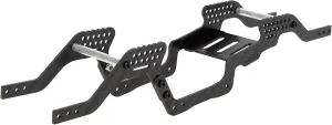 MEUS RACING TRX4M LCG Chassis Carbon Fiber Frame for TRX4M Defender/Bronco 1/18 RC Crawler Car Upgrades Parts