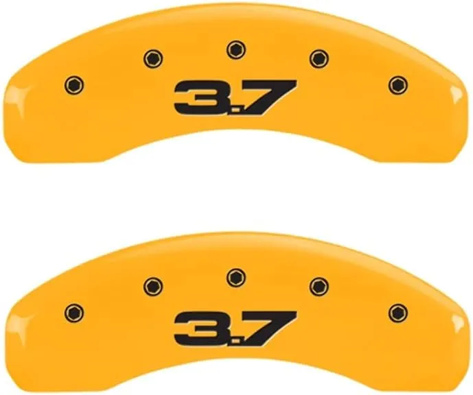 MGP Caliper Covers 2015-2023 Ford Mustang Ecoboost/V6 - Front and Rear Set - Black