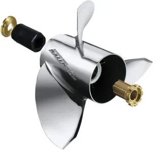 Michigan Wheel 933315 Ballistic C-Series 3-Blade Stainless Steel Propeller - RH, 12-3/8" Diameter x 15" Pitch