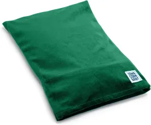 Microwave Heating Pad (with Removable Cover) – Weighted Microwavable Moist Heat Therapy Pad for Back, Neck, Shoulders, and Cramps – Portable, Reusable Cold or Warm Compress, 10" x 7", 2.5lbs