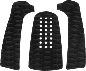Milisten 3Pcs Surfboard Traction Pads Eva Slip Deck Grips for Surfing Lightweight Soft and Compact Non Slip Surfboard Accessories Fits All Surfboards and Skimboards