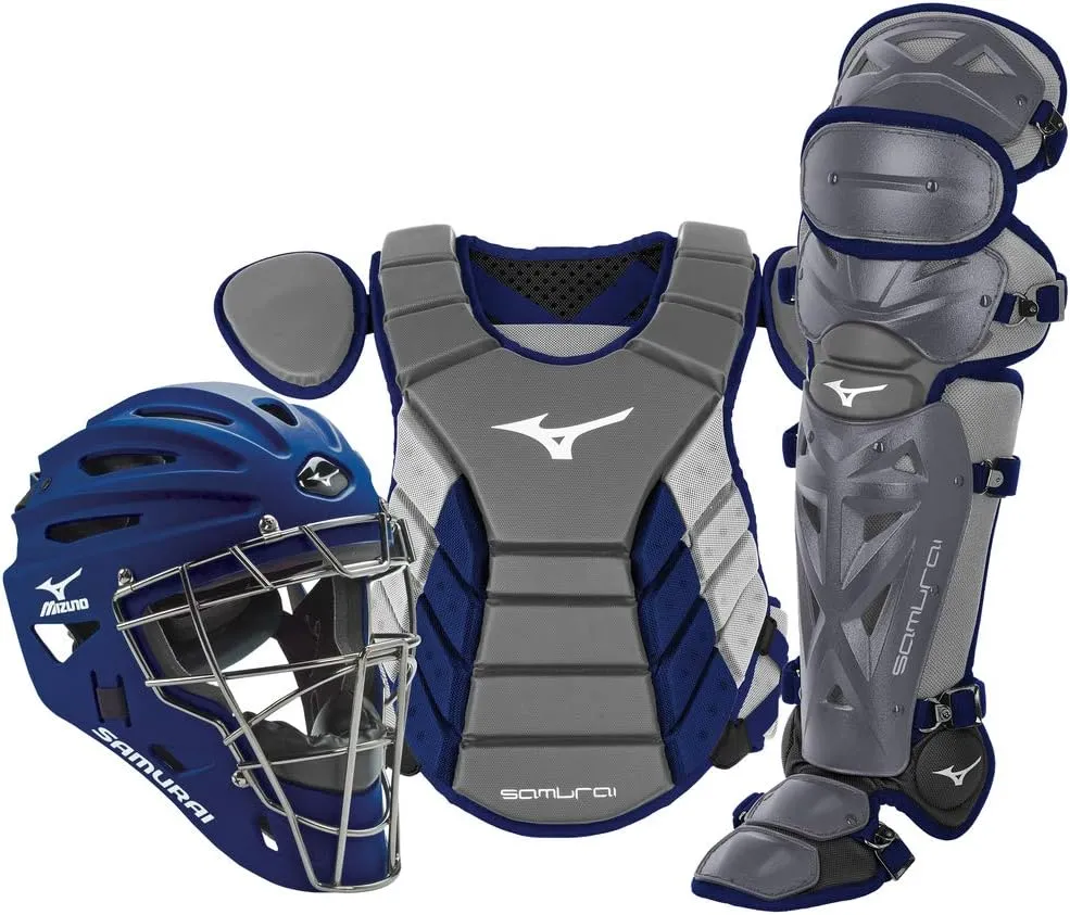 Mizuno Youth Samurai Baseball Boxed Catcher's Gear Set