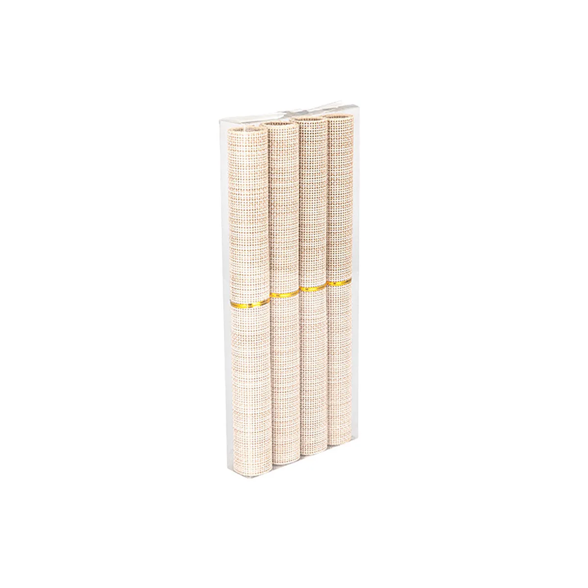 Modern SweetHome Nordic Heat-Resistant Table Mats - Beige, Set of 4