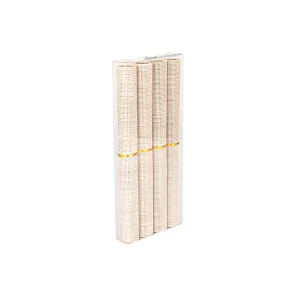 Modern SweetHome Nordic Heat-Resistant Table Mats - Beige, Set of 4