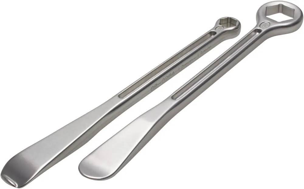 Motion Pro 08-0539 22mm and 12/13mm T-6 Combination Tire Lever/Wrench Set