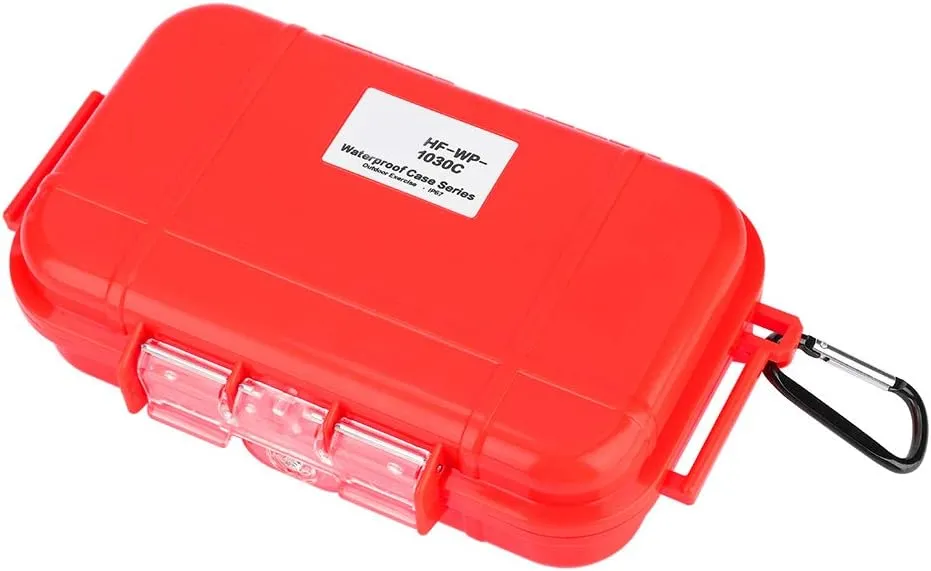 Mountaineering Camping Camping Storage, Shockproof Storage Case Portable Trunk Carrier Hard Case Emergency Survival Supplies for Boats Home Camping Sailing Waterproof Storage