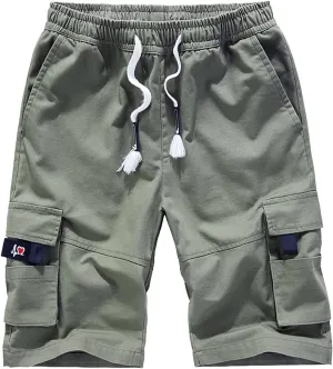 Msmsse Women's Cargo Hiking Shorts Multi-Pockets Bermuda Golf Outdoor Summer Shorts for Women