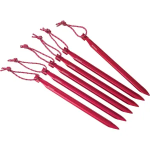 MSR  Mini-Groundhog Tent Stakes/Pegs (Pack of 6) - 15cm