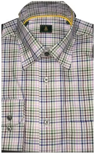 Multi Color Check Sport Shirt