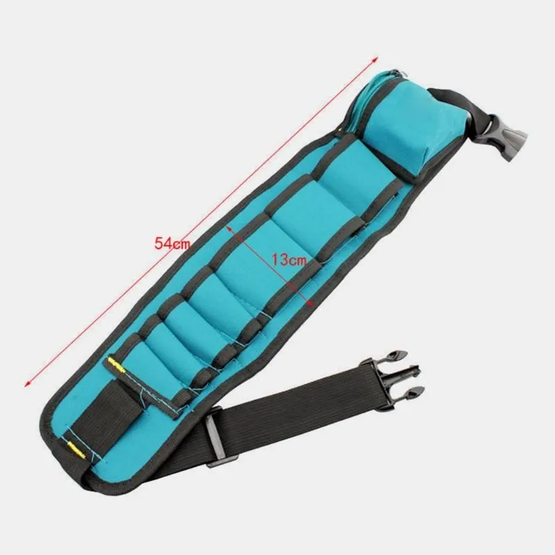 Multi-pockets Tool Bag Waist Pockets Electrician Tool Holder Pouch Belt Bag