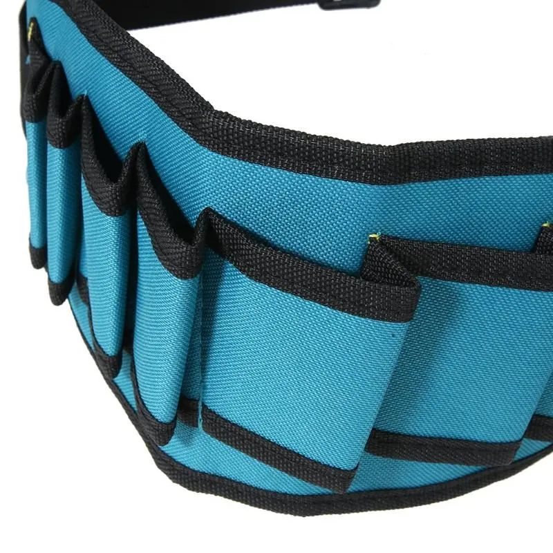 Multi-pockets Tool Bag Waist Pockets Electrician Tool Holder Pouch Belt Bag