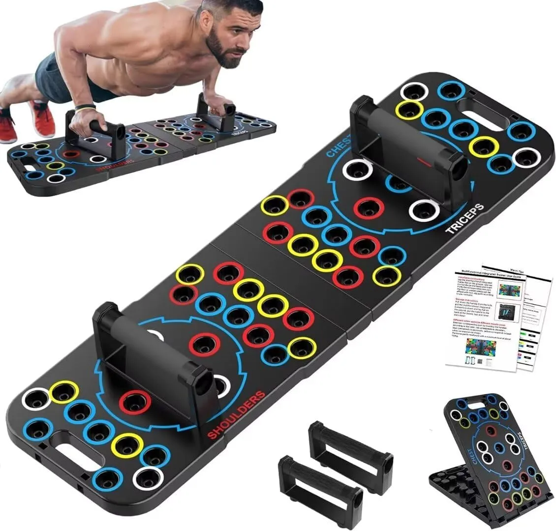 Multifunctional push-up plate foldable fitness plate abdominal fitness machine home fitness equipment