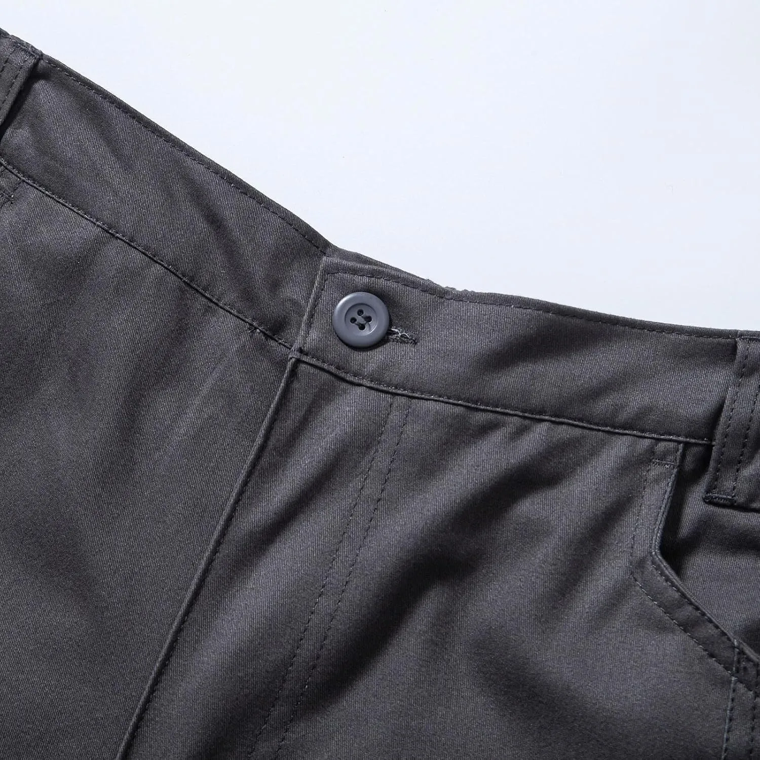 Mylldey Men's Hiking Pants Relaxed Fit Cotton Mens Work Pants Elastic Waist Cargo Mens Tactical Outdoor Pants
