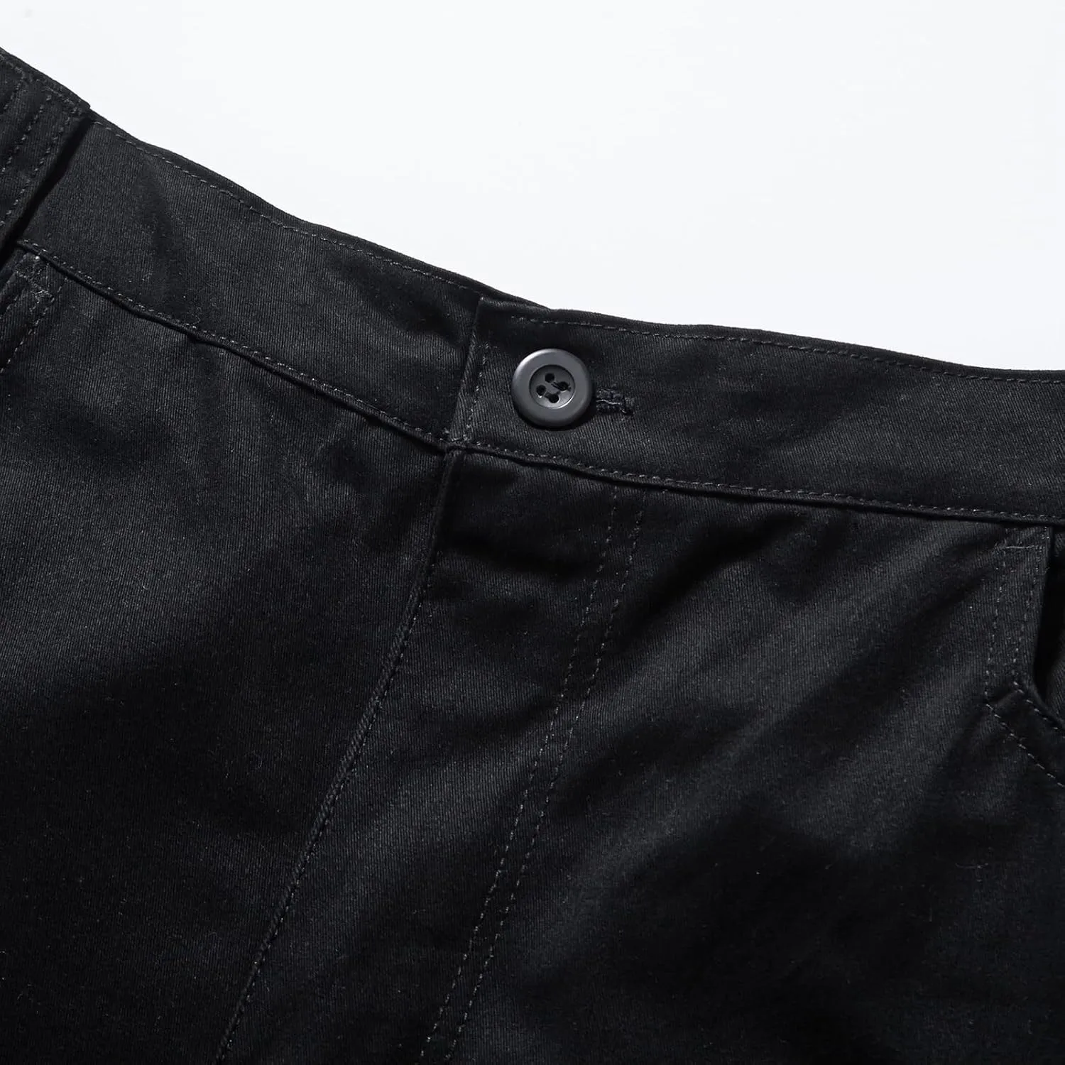 Mylldey Men's Hiking Pants Relaxed Fit Cotton Mens Work Pants Elastic Waist Cargo Mens Tactical Outdoor Pants