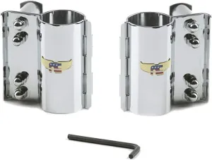 National Cycle Heavy Duty Wide Frame Windshield Mount Kit (Chrome) Compatible With 93-05 HARLEY FXDWG