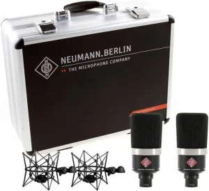 Neumann TLM 103-MT Stereo Set Large Diapgragm Cardioid Studio Microphone, Black