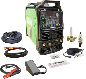 New Everlast PowerPro 256Si AC DC TIG Pulse 60a 250a Plasma Cutter Multi Process Welder