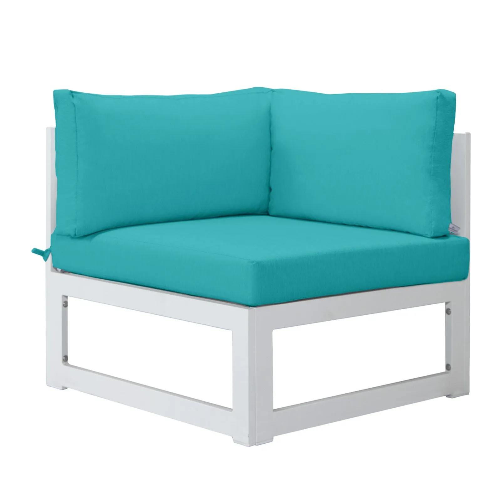 NICESOUL Patio Aluminum Chairs White