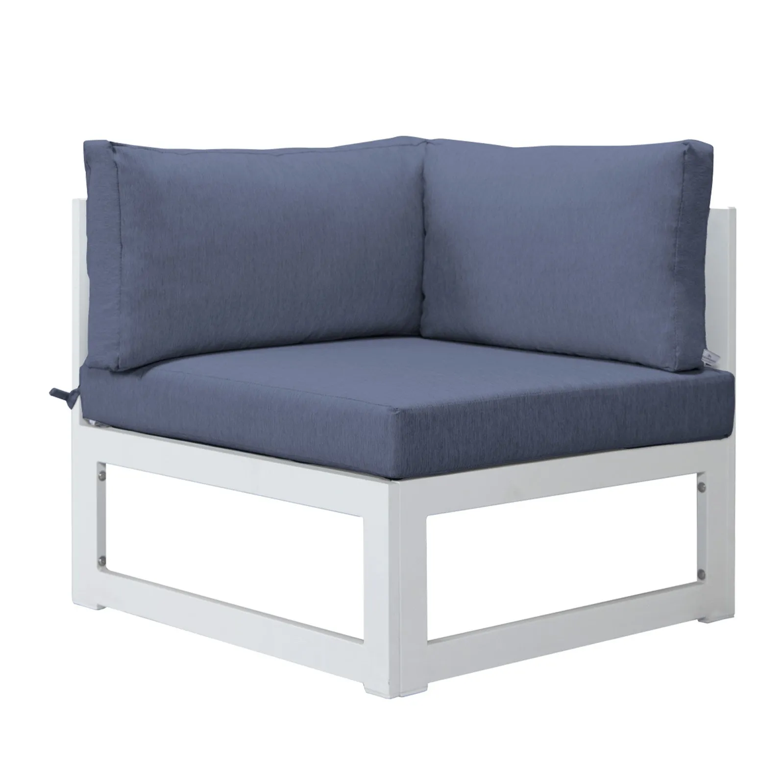 NICESOUL Patio Aluminum Chairs White