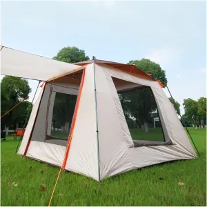NIEH Festival Dome Tent, Family Tents for Camping 6 Person Outdoor 4/5/6 Person Tents Easy Set Up, Camping Tents & Shelters, Sun Shelter UV Protection for Beach, 100 Percent Waterproof