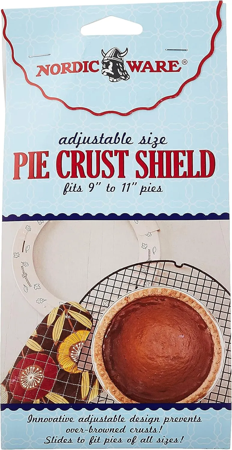 Nordic Ware Adjustable Pie Shield, Metal